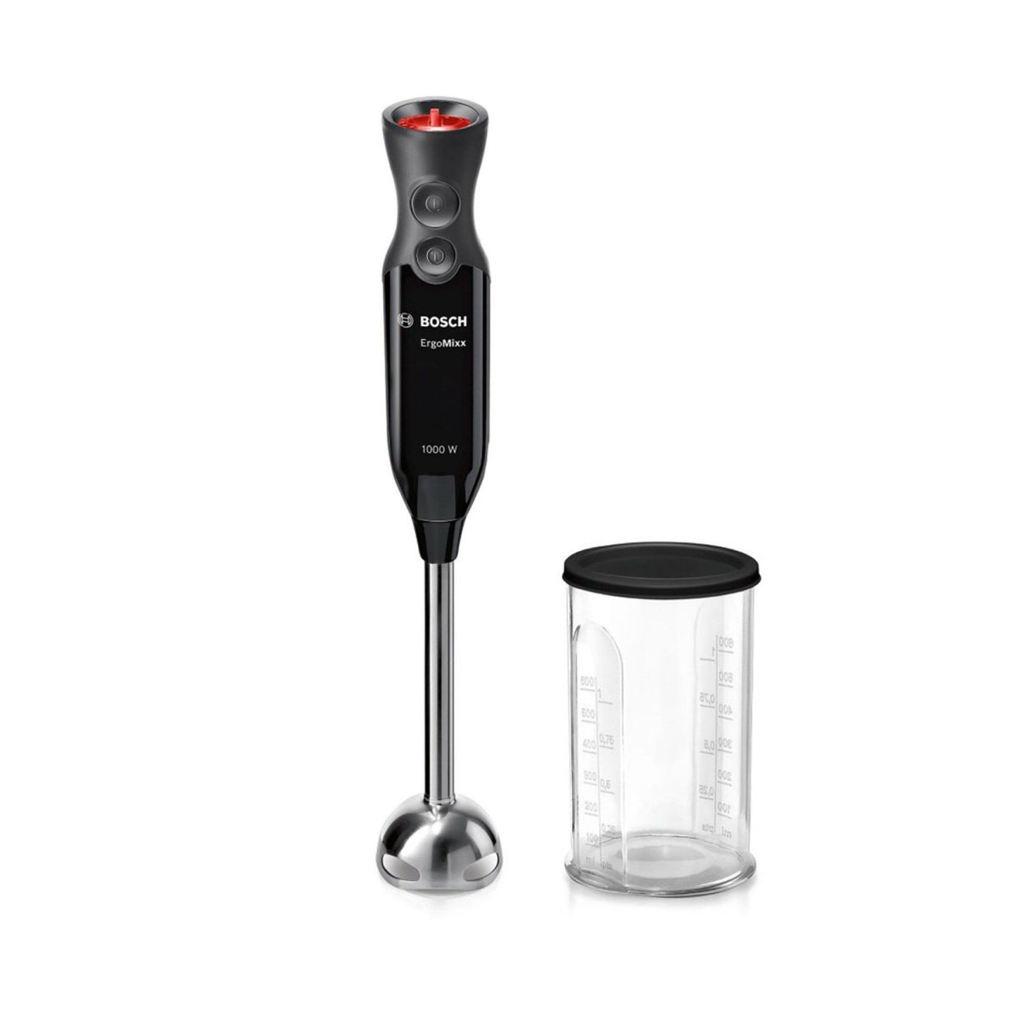 Bosch Varinha Mágica Inox 1000W QuattroBlade 12 Velocidades Turbo com Copo
