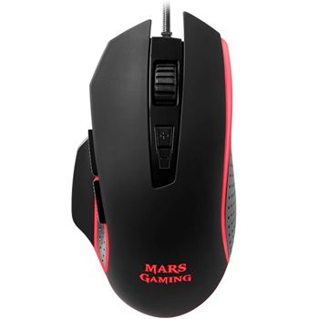 MARS GAMING RATO MM018 4800 DPI RGB SOFTWARE EXT BASE 8 BUTTONS#PROMO#