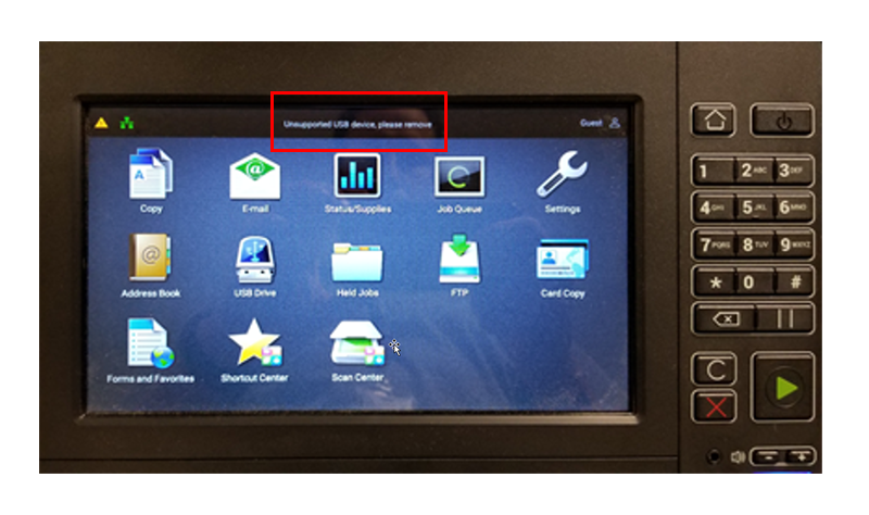 Lexmark XC4140 Multifuncional Laser a Cores Recondicionada