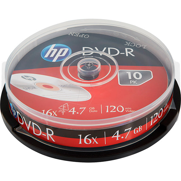 Verbatim HP DVD-R 16X 4.7GB – Bobine 10 Unidades
