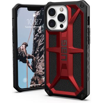 UAG APPLE IPHONE 13 PRO COCONUT MONARCH- CRIMSON .