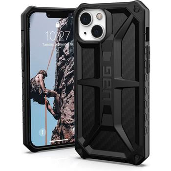 UAG APPLE IPHONE 13 MANGO MONARCH- CARBON FIBER .