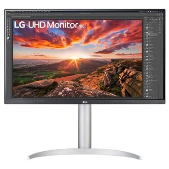 LG MONITOR IPS 27" 16:9 UHD 4K HDMI DP USB-C COLUNAS HAS PIVOT 27UP85NP-W