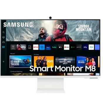 SAMSUNG MONITOR SMART 32" M8 M80C 4K WIFI 400cd 4ms 3840X2160