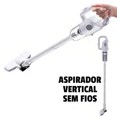 Aspirador Vertical sem Fios