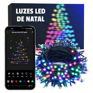 Luzes LED Natal