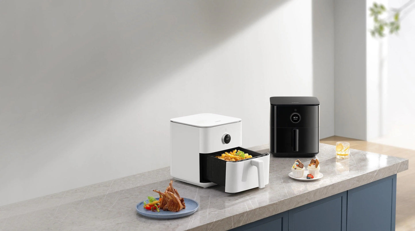 Xiaomi Smart Air Fryer 6.5L Branca Fritadeira de Ar Inteligente 1800W Wi-Fi