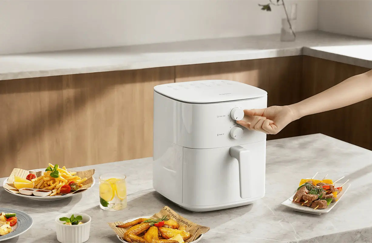 Xiaomi Smart Air Fryer 6.5L Branca Fritadeira de Ar Inteligente 1800W Wi-Fi