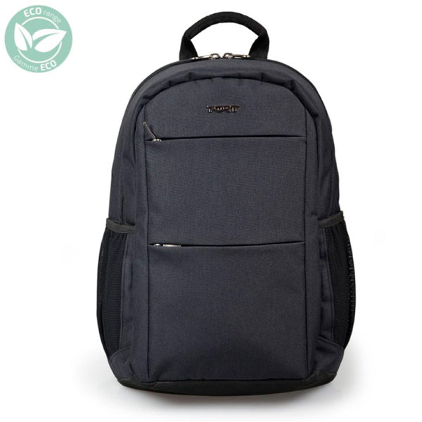 PORT MOCHILA BACKPACK SYDNEY BLACK 13" 14" ECO