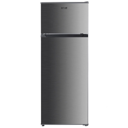Zuman Frigorífico 2 Portas 206L Inox 143x54,5x55,5cm Classe E