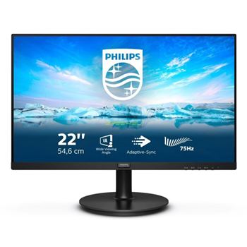 PHILIPS MONITOR VA 22" (21.5) 16:9 FHD VGA HDMI DP COLUNAS 222V8LA/00