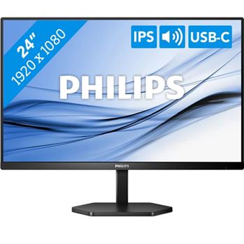 PHILIPS MONITOR IPS 24" (23.8) 16:9 FHD HDMI DP USB-C HAS COLUNAS 24E1N5300AE/00