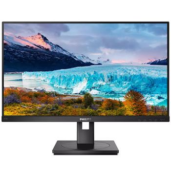 PHILIPS MONITOR IPS 27" 16.9 FHD VGA DVI HDMI DP COLUNAS HAS PIVOT 272S1AE