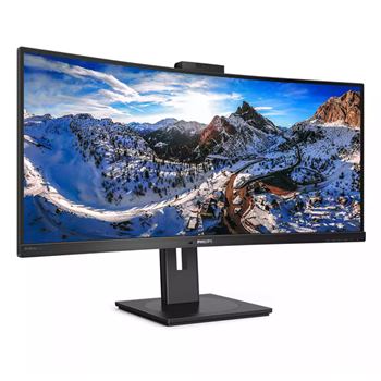 PHILIPS MONITOR VA 34" 21:9 CURVO WQHD HDMI DP USB-C COLUNAS WEBCAM HAS 346P1CRH