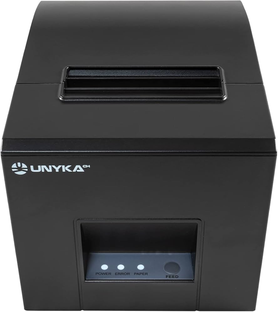 UNYKA CASH POS3 Impressora Térmica Ticket USB QR Code UK56007