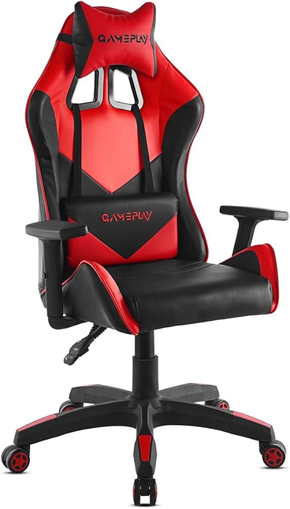 Trust Cadeira Gaming Ergonómica Ruya GXT 714R Preto Vermelho