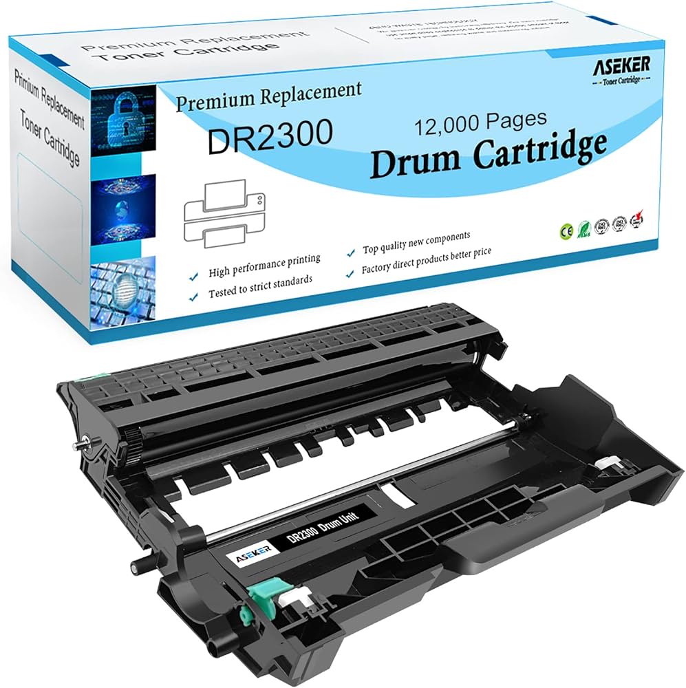 Brother DR-2300 Tambor Original 12.000 Páginas para Impressoras Laser Brother