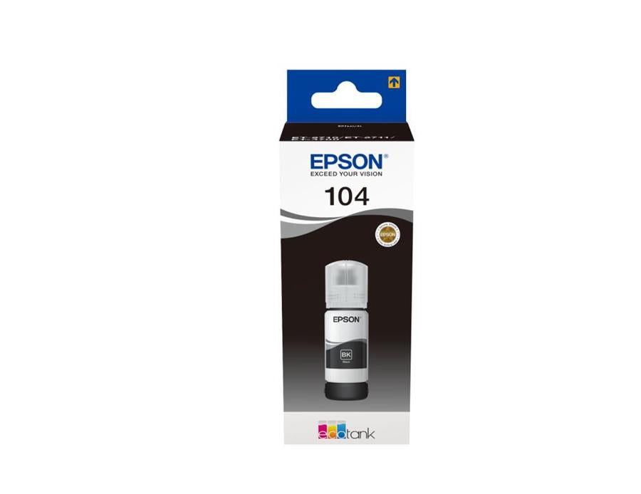 Epson EcoTank 104 Garrafa de Tinta Preta 65ml