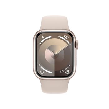 APPLE WATCH SERIES 9 GPS 41MM STARLIGHT ALUMINIUM CASE WITH STARLIGHT SPORT BAND