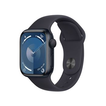 APPLE WATCH SERIES 9 GPS 45MM MIDNIGHT ALUMINIUM CASE WITH MIDNIGHT SPORT BAND S