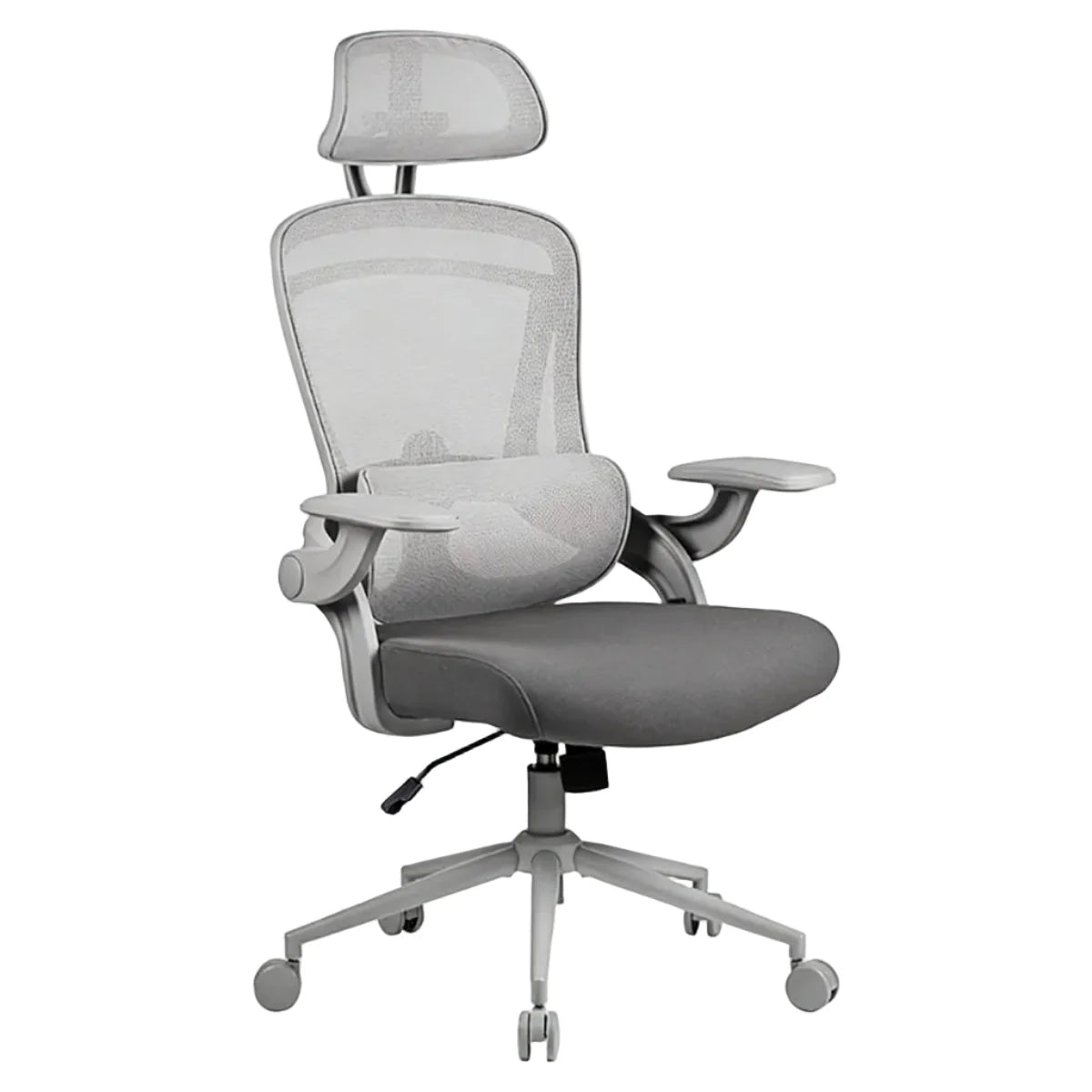 Equip Ergo 651050 Cadeira de Escritório Ergonómica em Rede Cinzade