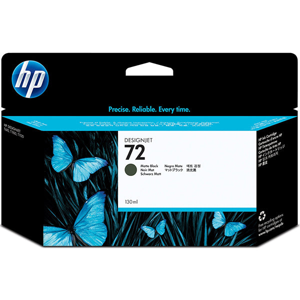 HP TINTEIRO PRETO MATE Nº72 130ML