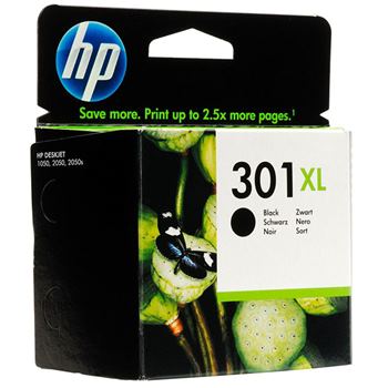 HP TINTEIRO ALTO RENDIMENTO PRETO 301XL