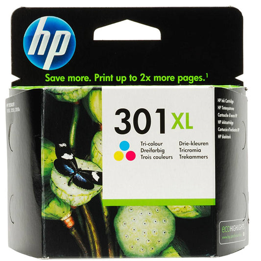 HP TINTEIRO ALTO RENDIMENTO TRICOLOR 301XL