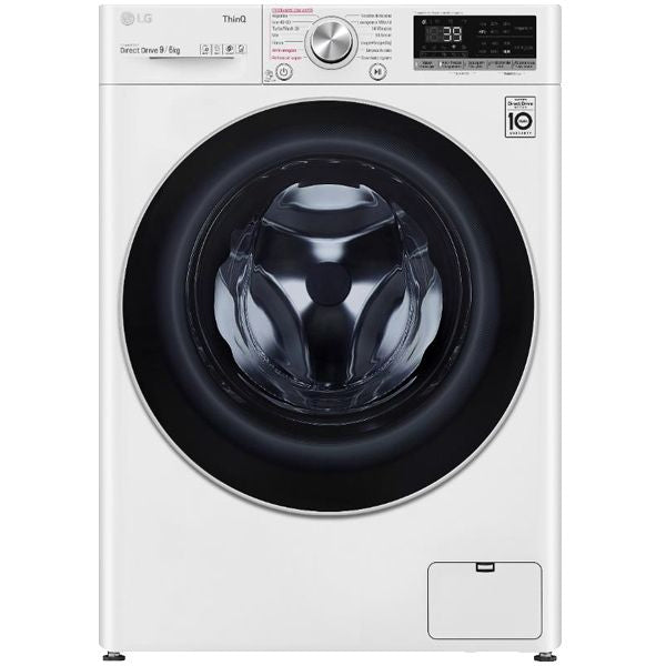 LG Máquina de Lavar e Secar Roupa 9Kg