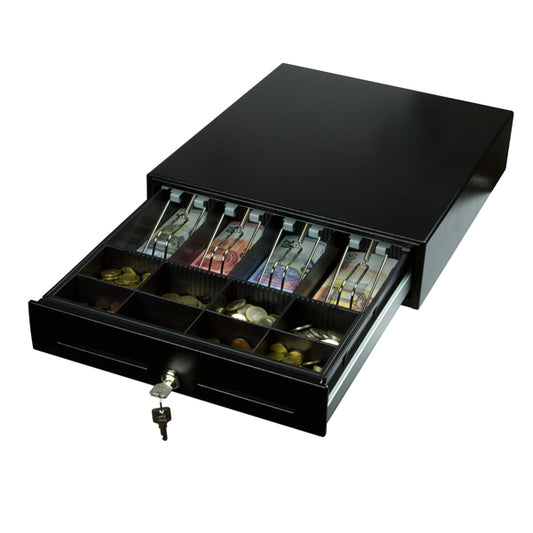 Gaveta POS Metálica DBX OEM D1 41 x 42 x 10 cm Preta