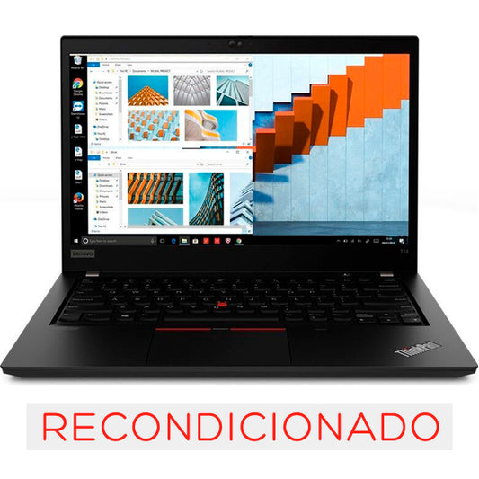 Lenovo ThinkPad T14 i5-10310U 16GB 256GB SSD 14" Windows 11 Pro 2 Anos Grau A- Recondicionado