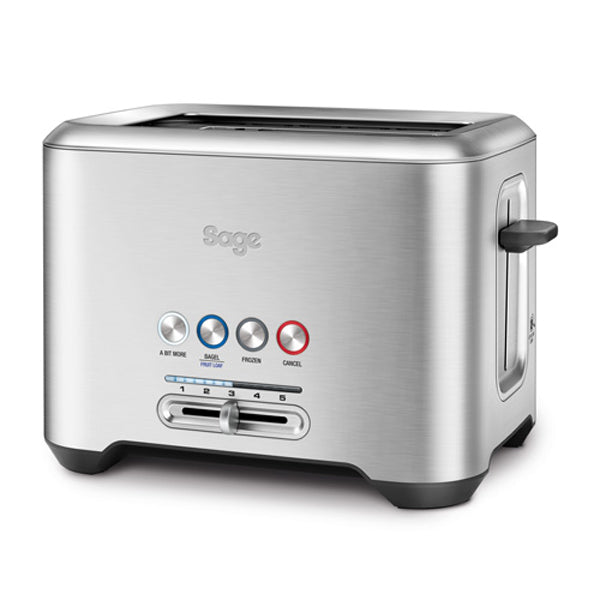 Sage A Bit More Toaster 2 Slice Torradeira Aço Inoxidável Escovado