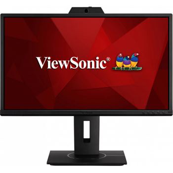 VIEWSONIC MONITOR IPS 24" FHD VGA HDMI DP USB WEBCAM COLUNAS HAS PIVOT VG2440V