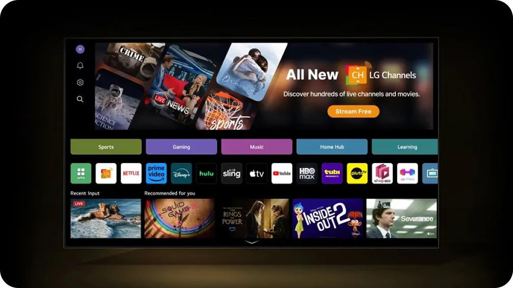 LG OLED55B56LA TV 55" OLED 4K UHD Smart TV webOS 25 AI HDR10