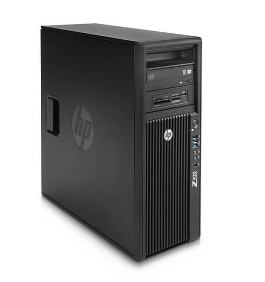 HP Z420 Workstation/E5-1620 v2/8GB RAM/500GB HDD/Quadro K2000/DVD-RW/W10P_Grade B