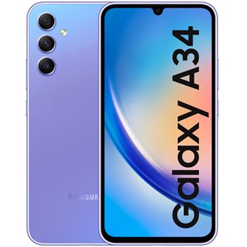 SAMSUNG SMARTPHONE GALAXY A34 5G 128GB 6.6" LIGHT VIOLET