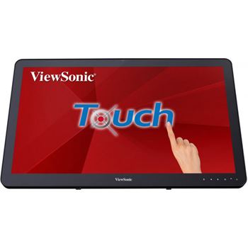 VIEWSONIC MONITOR LED 24" (23.6) TOUCHSCREEN FHD VGA HDMI DP USB COLUNAS TD2430